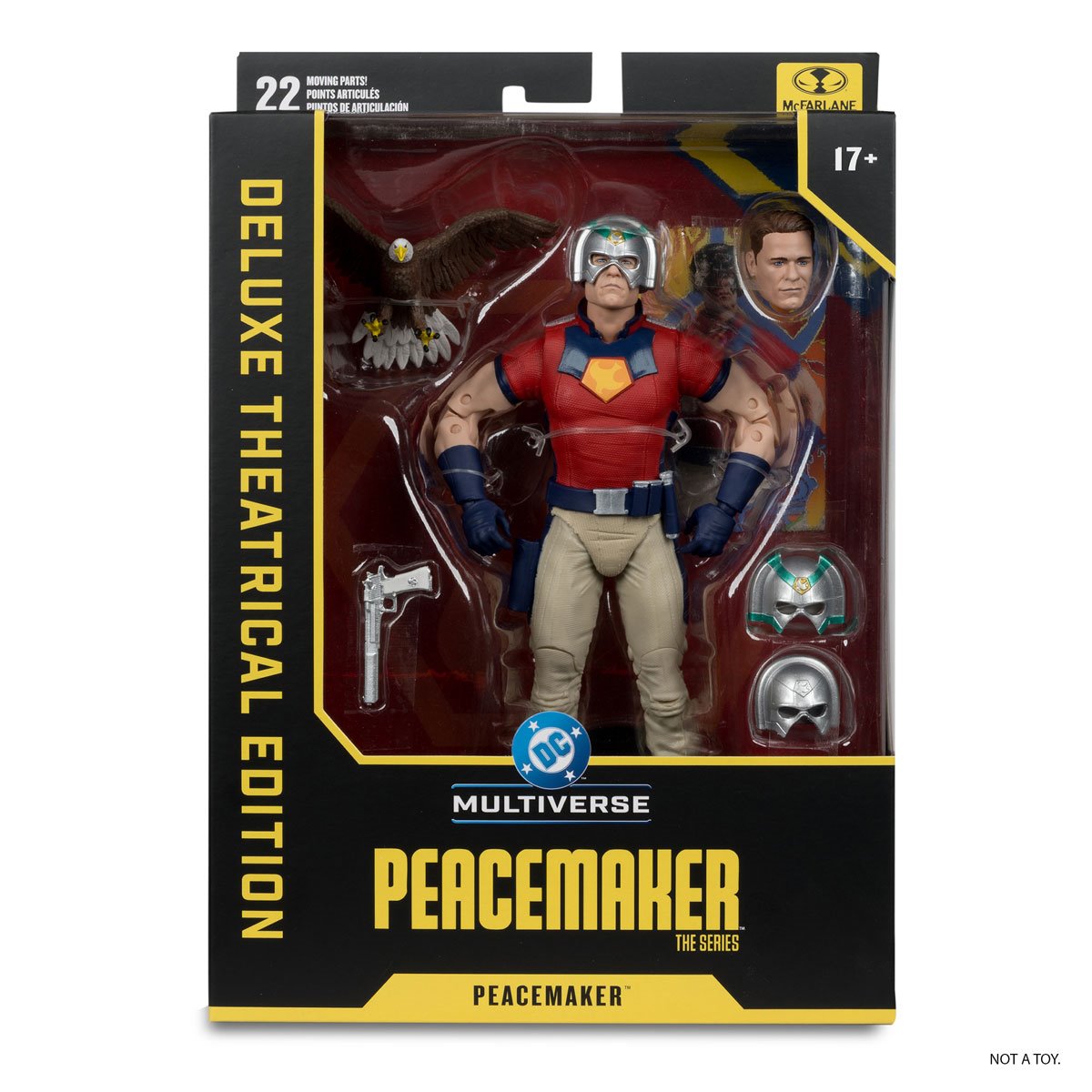 DC Multiverse Deluxe Theatrical Edition Wave 2 Peacemaker: The Series Peacemaker 7-Inch Scale Action Figure