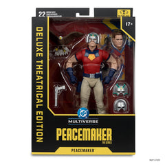DC Multiverse Deluxe Theatrical Edition Wave 2 Peacemaker: The Series Peacemaker 7-Inch Scale Action Figure