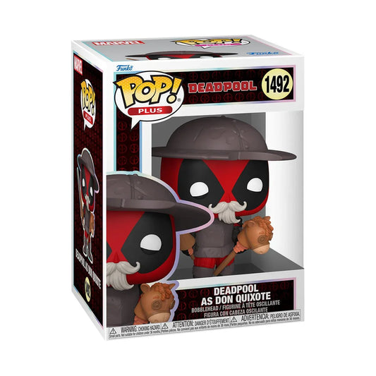 [Pre-Order] Pop! Plus: Deadpool Literary Classics Deadpool as Don Quixote