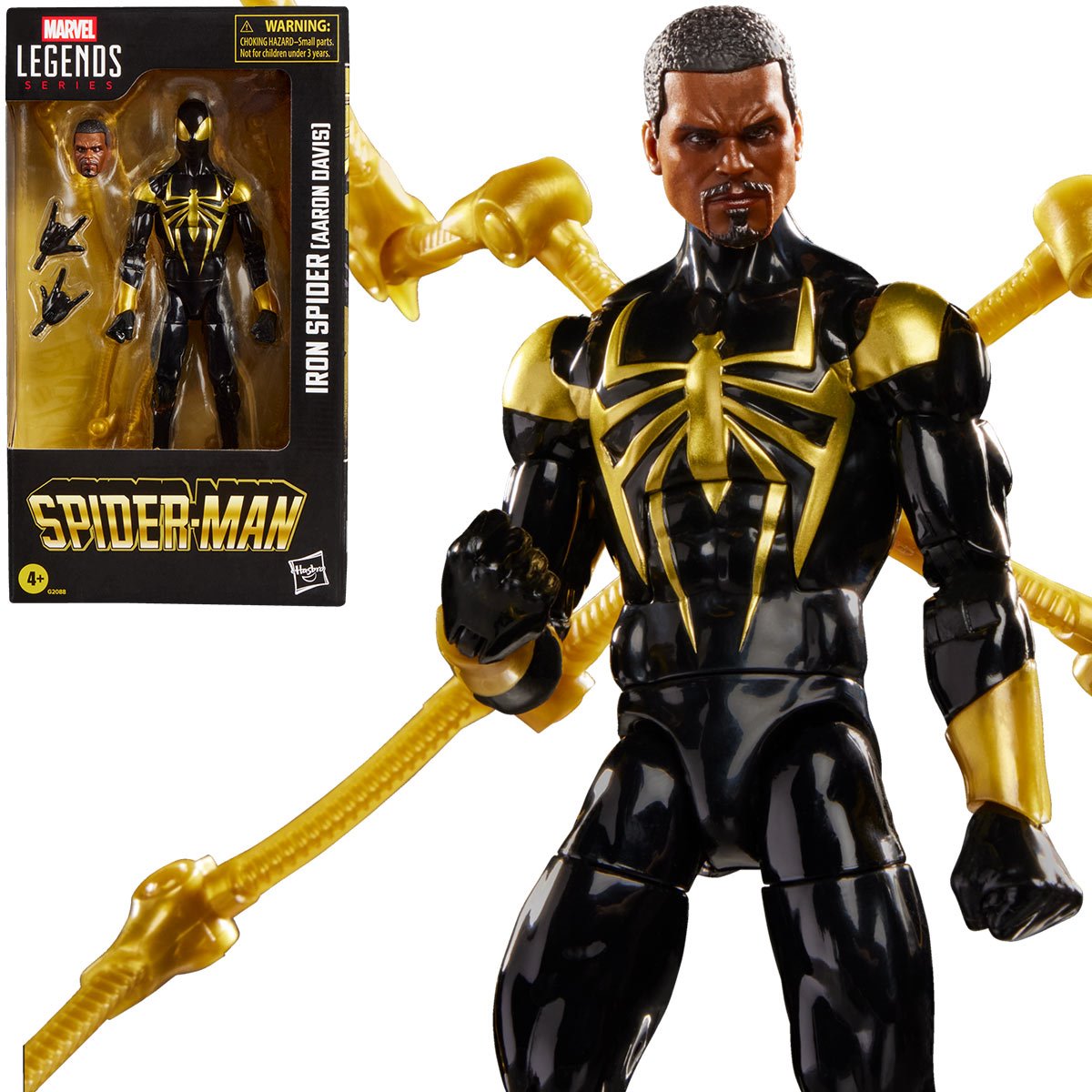 Spider-Man Marvel Legends Series Iron Spider (Aaron Davis) 6-Inch Action Figure