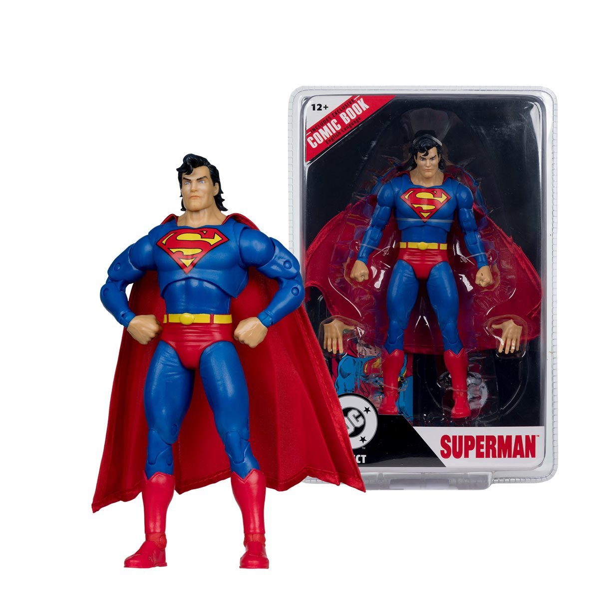 DC Direct Page Punchers Superman Zero Hour 7-Inch Scale Action Figure with Comic