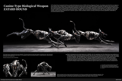 Vermin Series: EAE Canine-Type Biological Weapon Zatard Hound 1/12 Action Figure