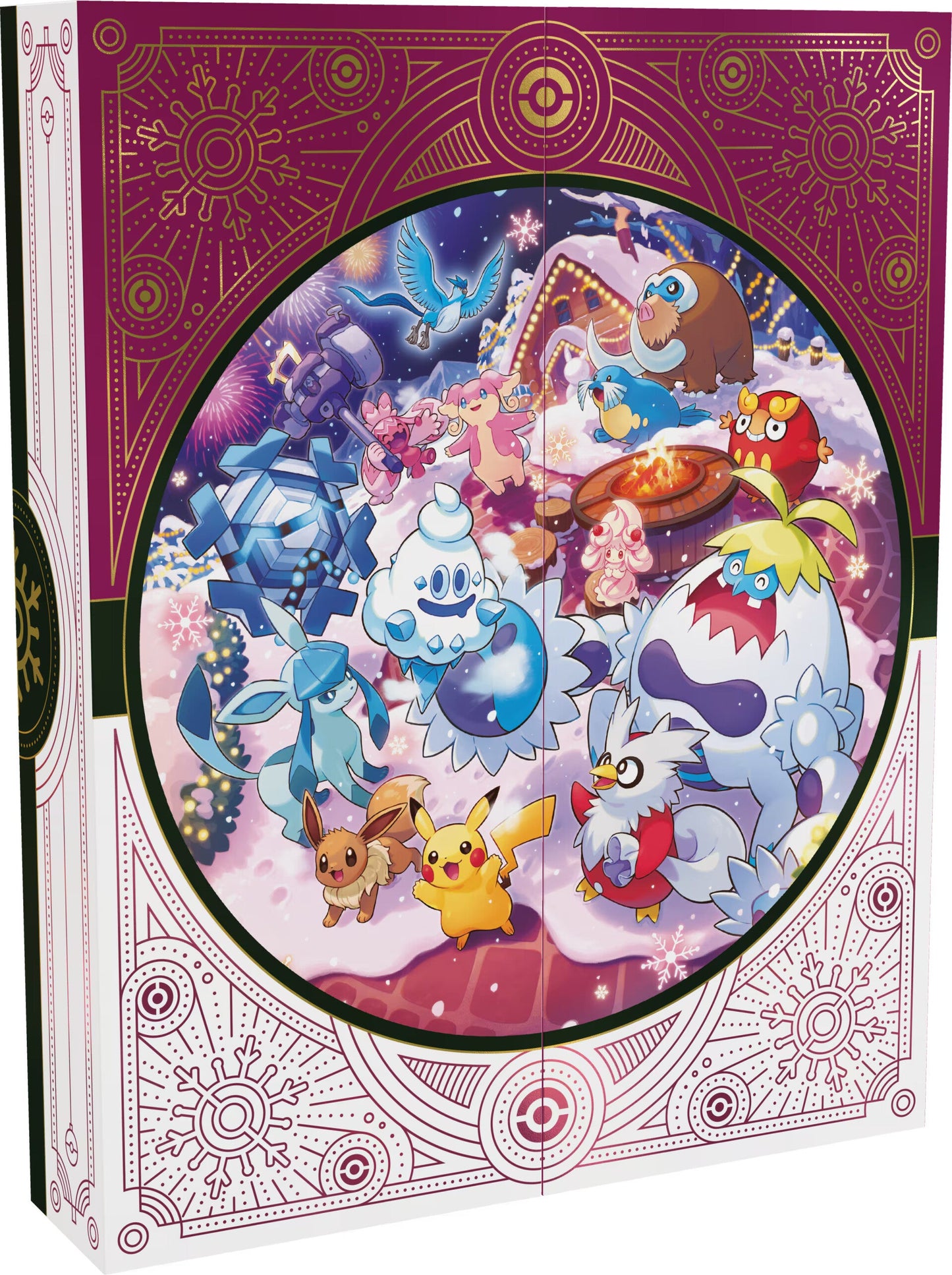 Pokémon TCG: Holiday Calendar 2025 – 25 Days of Surprises with Booster Packs, Foil Cards, Stickers & More