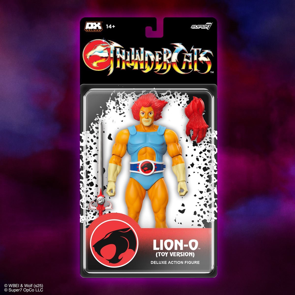 ThunderCats Deluxe Lion-O (Toy Recolor) 7-Inch Action Figure