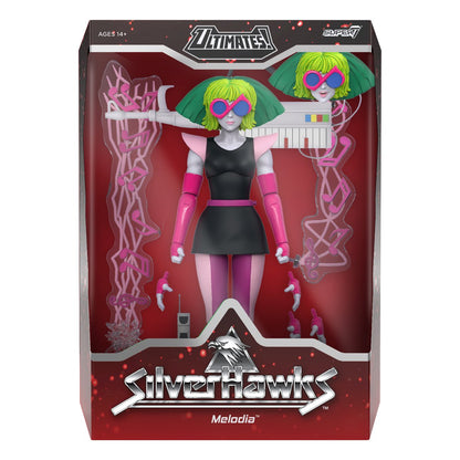 SilverHawks Ultimates Melodia (Toon) 7-Inch Action Figure