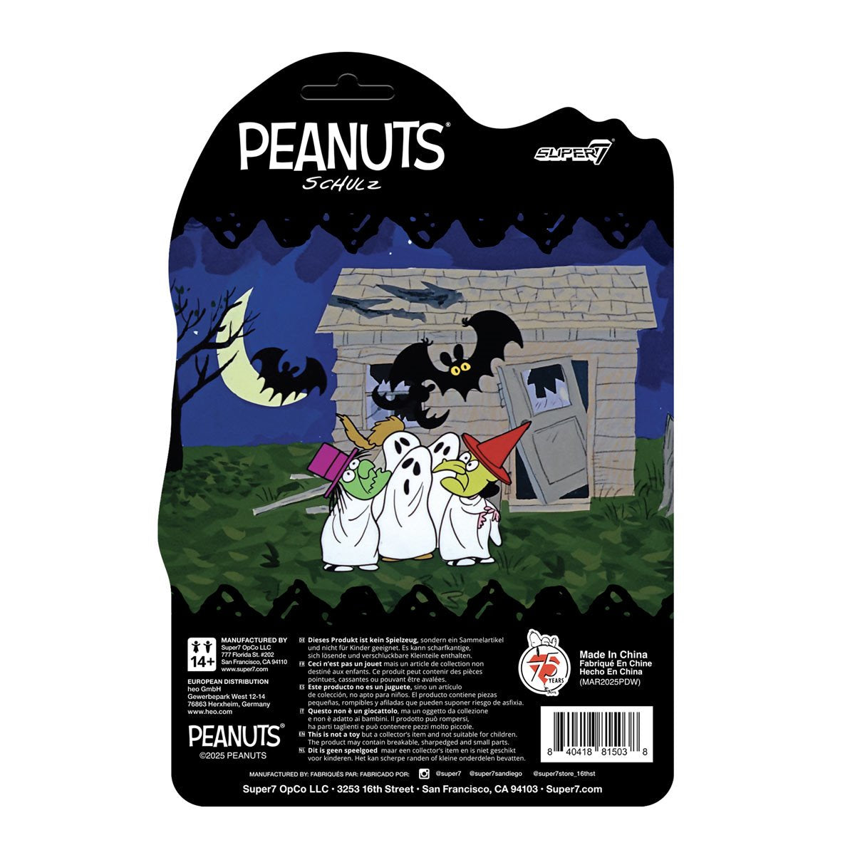 Peanuts Charlie Brown (Ghost Sheet) 3 3/4-Inch ReAction Figure