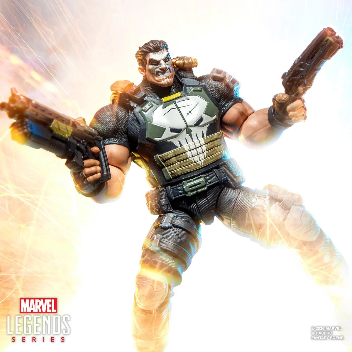 Marvel Legends Series Marvel Rivals The Punisher 6-Inch Action Figure