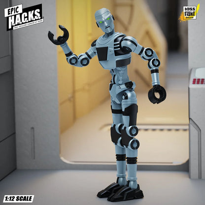Epic H.A.C.K.S. Creatures Wave 1 CGT Combat Drone: Agile Battle Robot 1:12 Scale Action Figure