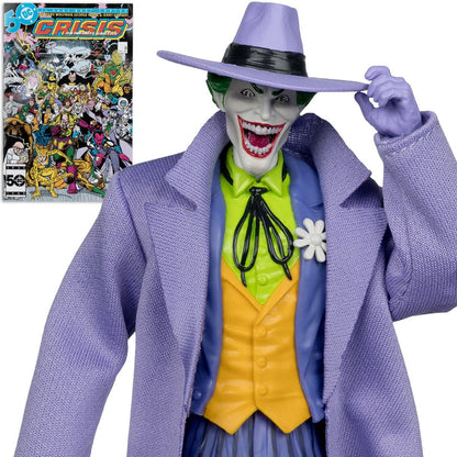 DC Direct Page Punchers The Joker Crisis on Infinite Earths 7-Inch Scale Action Figure with Comic