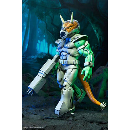Teenage Mutant Ninja Turtles Mirage Comics Shock Commando Triceraton 7-Inch Scale Action Figure