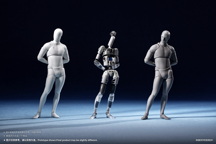 CRE Series: Neuron-Tech Manikin Bioroid Troy 021 1/12 Action Figure