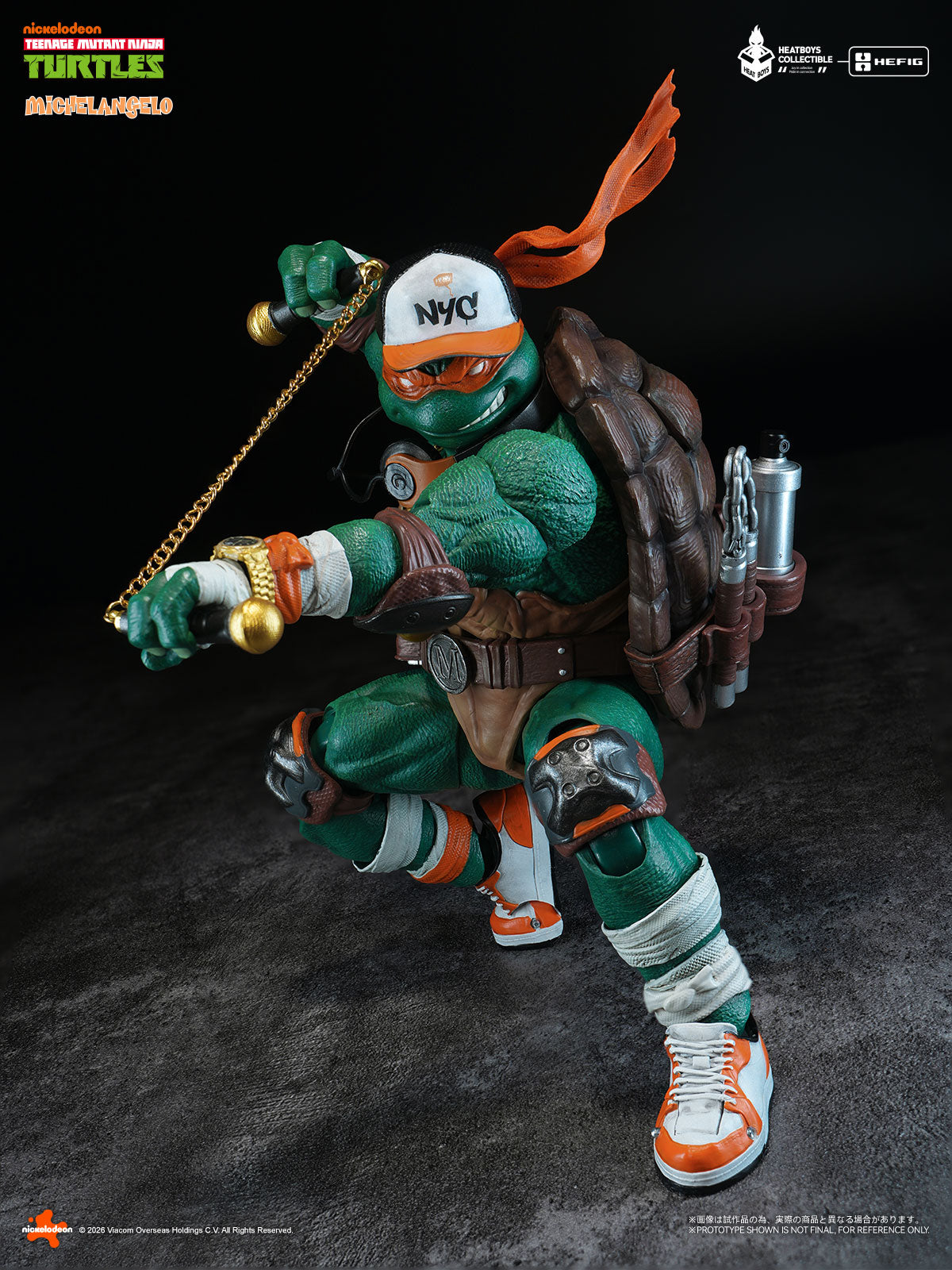 Teenage Mutant Ninja Turtles HB0105 Deluxe Ver. Michelangelo Action Figure