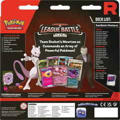 Pokémon TCG: Team Rocket's Mewtwo ex League Battle Deck