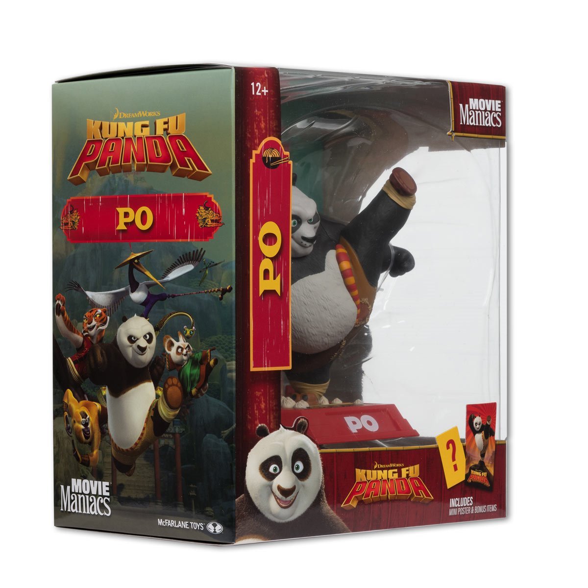 Movie Maniacs NBC Wave 3 Kung Fu Panda Po 6-Inch Scale Posed Figure