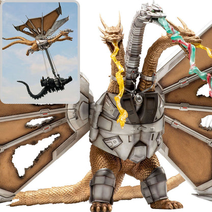 Godzilla vs. King Ghidorah Mechanical King Ghidorah Battle Damaged Exquisite Basic Series None Scale Action Figure