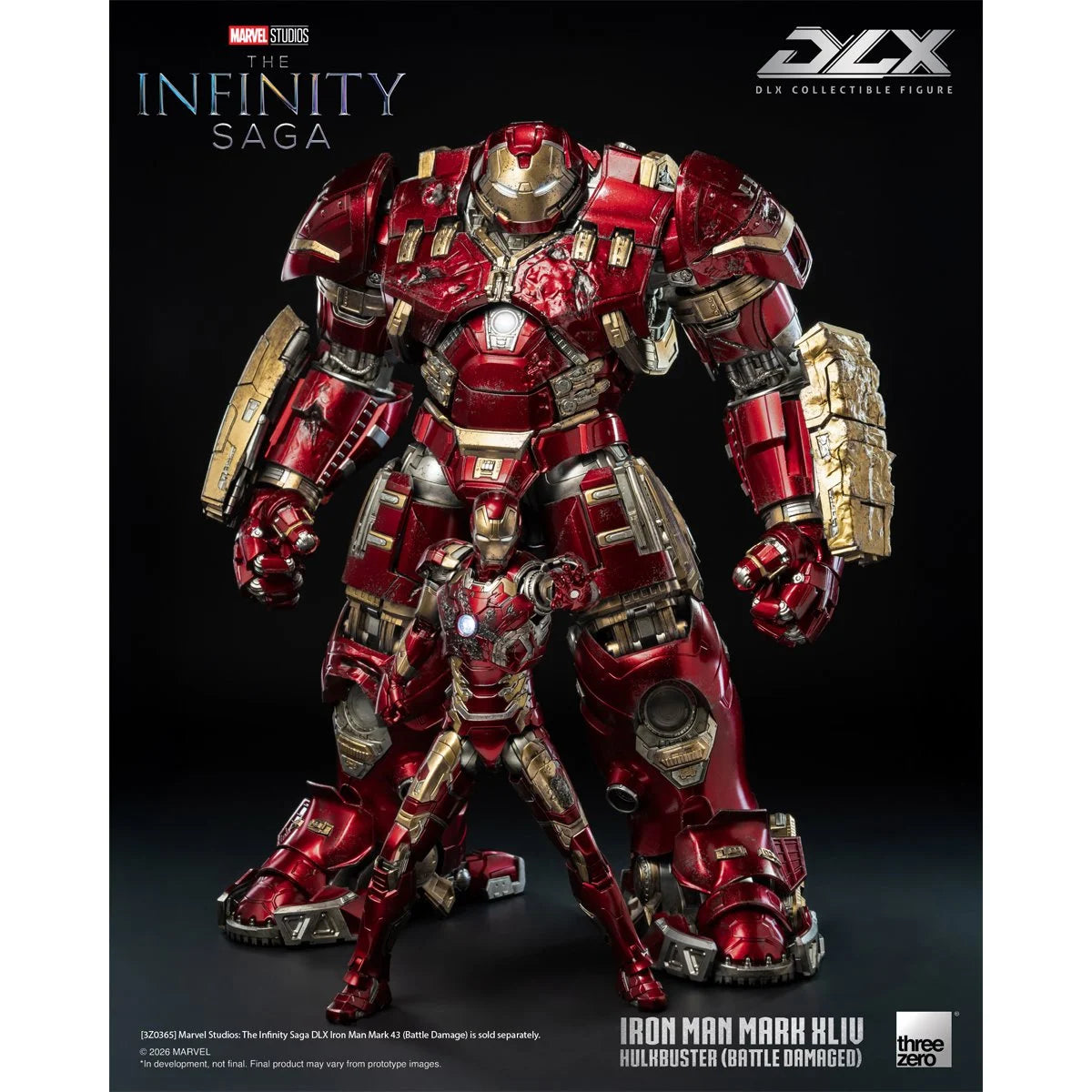 Marvel Studios: The Infinity Saga Iron Man Mark 44 Hulkbuster Battle Damaged DLX Action Figure