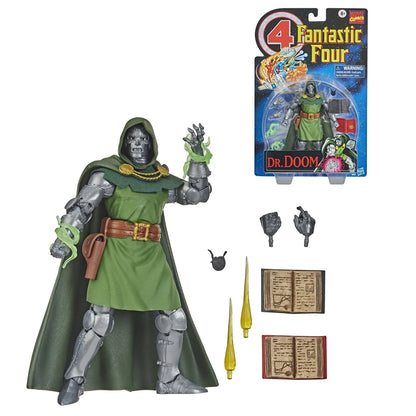 Marvel Legends Series Fantastic Four Retro Dr. Doom 6-Inch Action Figure