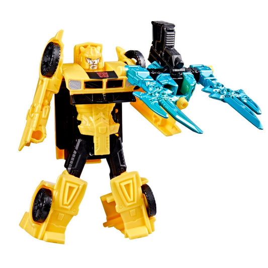 Transformers Cyberworld Bumblebee Armored Cyber Changers 4-Inch Action Figure