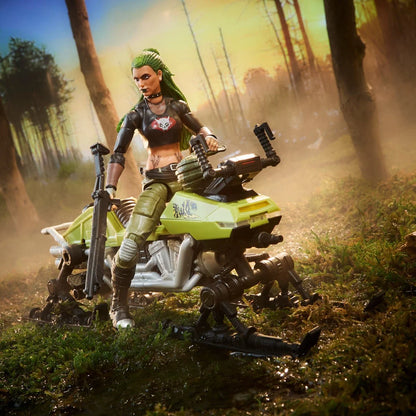 G.I. Joe Classified Series Zanya and Dreadnok Chameleon (Swamp Skier) Vehicle 6-Inch Action Figure