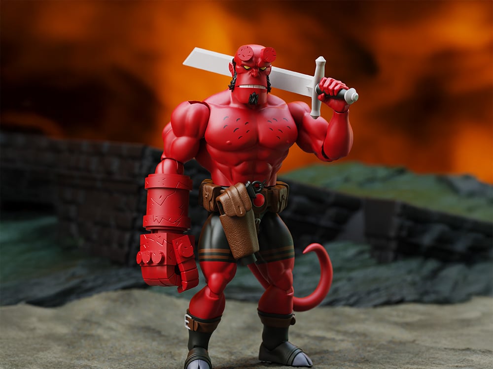 Hellboy Immortal Champions Retro Action Figure