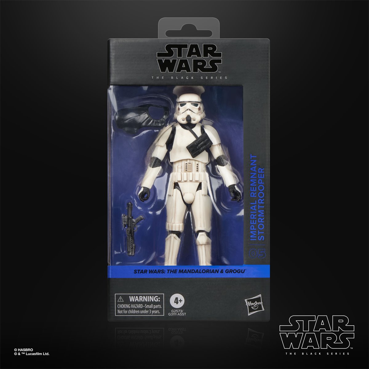 Star Wars The Black Series The Mandalorian & Grogu Imperial Remnant Snowtrooper 6-Inch Action Figure