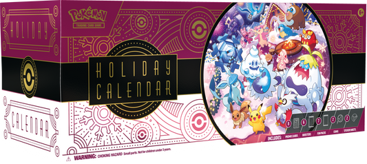 [Pre-Order] Pokémon TCG: Holiday Calendar 2025 – 25 Days of Surprises with Booster Packs, Foil Cards, Stickers & More