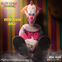 [Pre-Order] Killer Klowns From Outer Space Slim Mezco Designer Series 18-Inch Roto Plush Doll