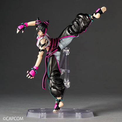 Street Fighter 6 Juri Revoltech Amazing Yamaguchi Action Figure