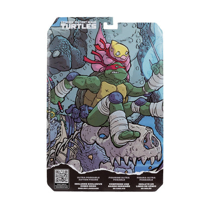 Teenage Mutant Ninja Turtles Page Punchers Wave 2 Raphael 5-Inch Scale Action Figure with Comic