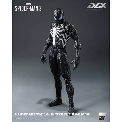 Marvel Spider-Man 2 Spider-Man Symbiote Suit Peter Parker Standard Edition DLX Action Figure