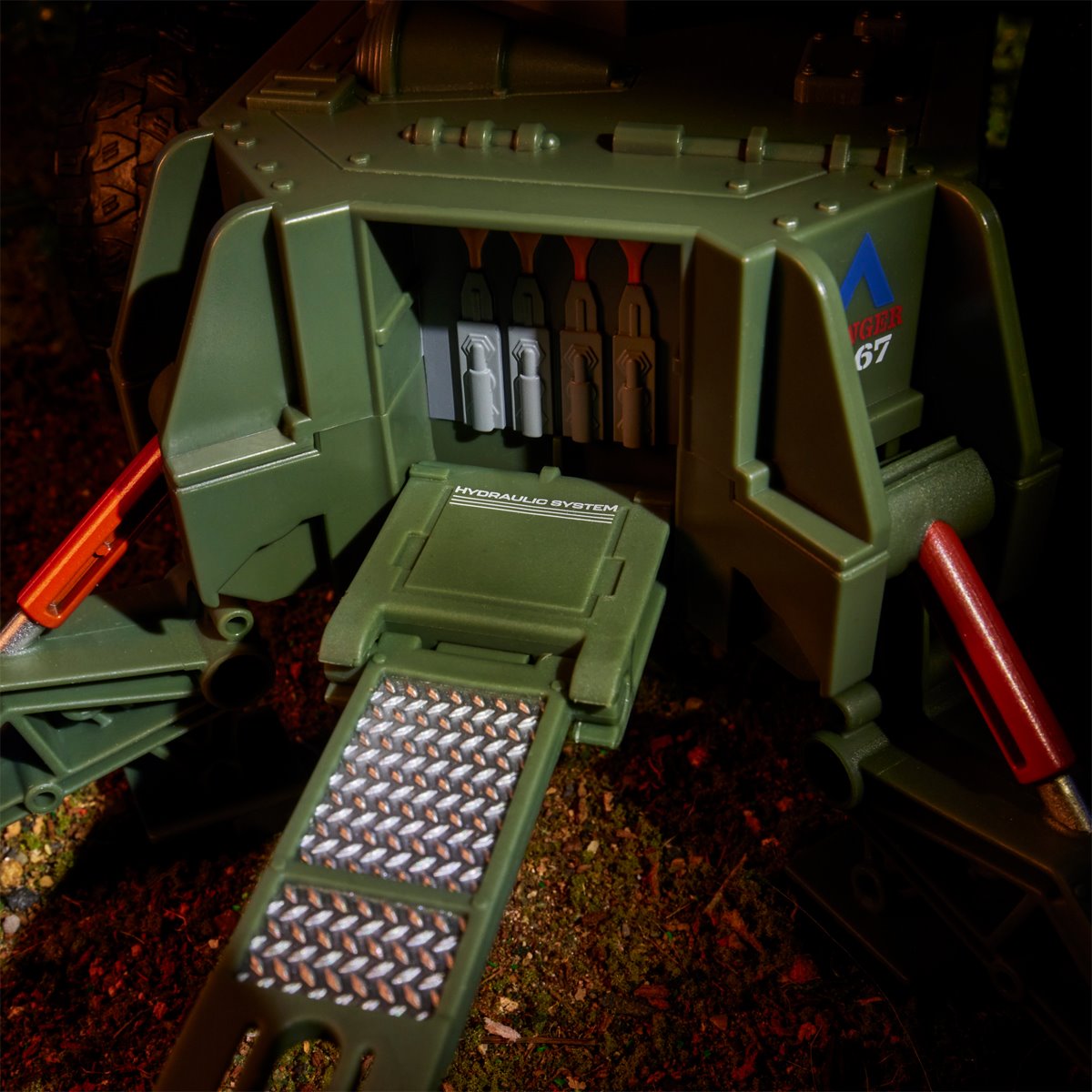 G.I. Joe Classified Series #182 Clayton Hawk Abernathy 6-Inch Action Figure with M.M.S. (Mobile Missile System) Vehicle