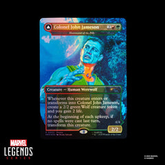 [Pre-Order] Spider-Man Marvel Legends Magic: The Gathering Man-Wolf 6-Inch Action Figure and Card