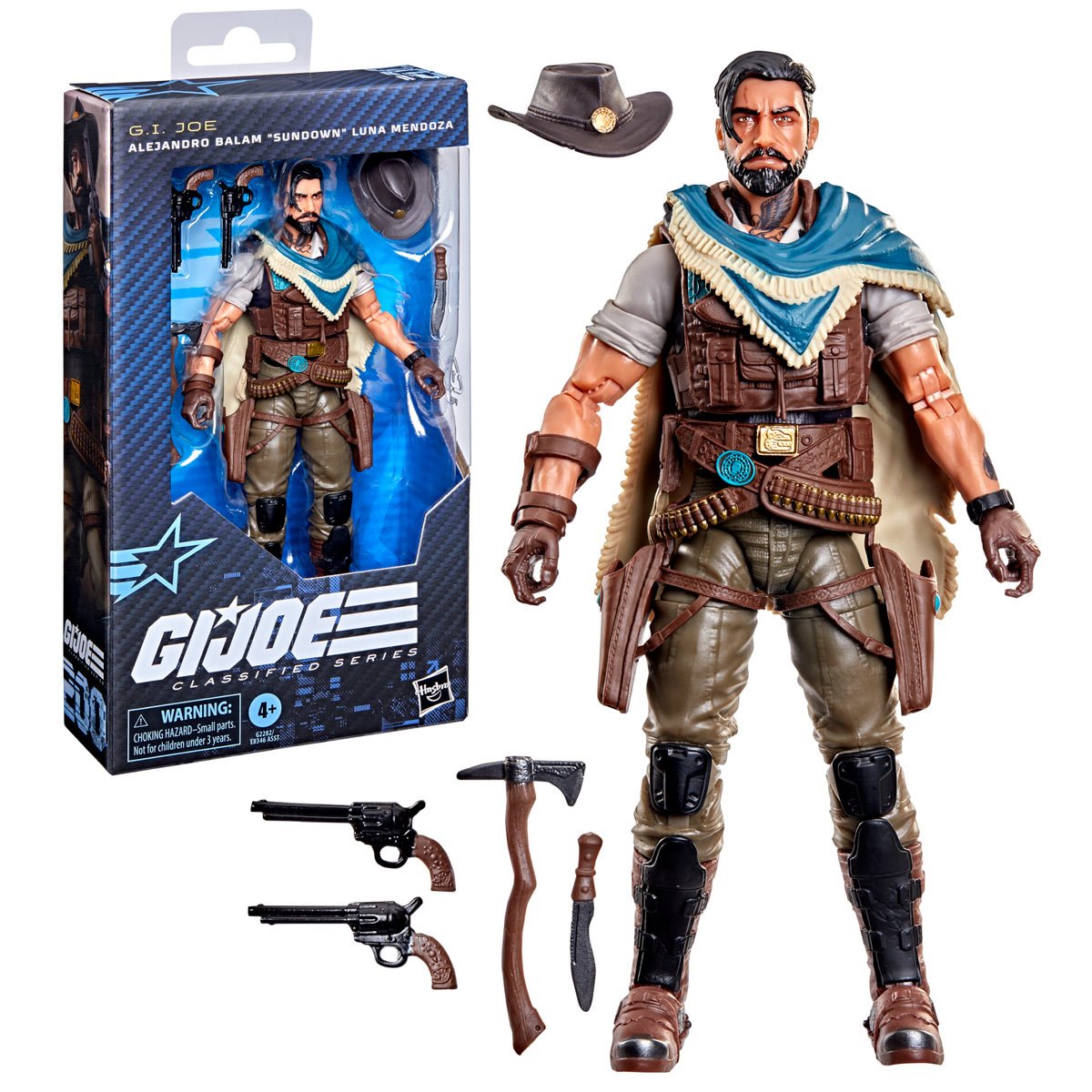 G.I. Joe Classified Series #200 Alejandro Balam Sundown Luna Mendoza 6-Inch Action Figure