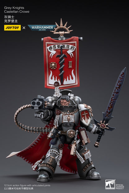 Warhammer 40,000 Grey Knights Castellan Crowe 1:18 Scale Action Figure