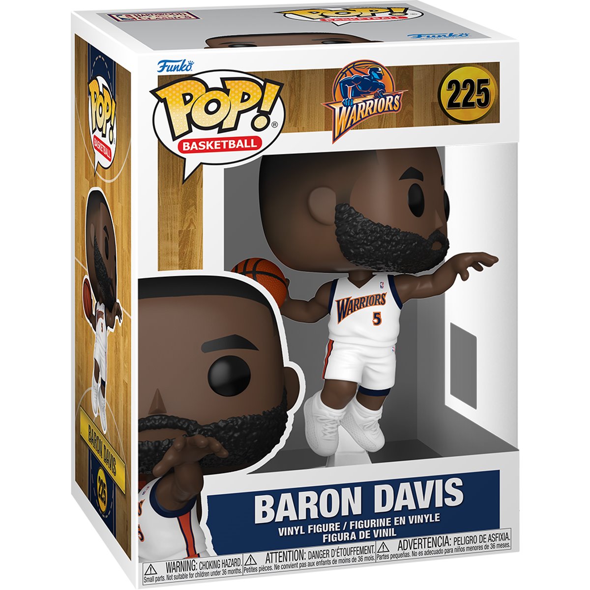 Pop! Basketball: NBA Legends Baron Davis (Warriors)