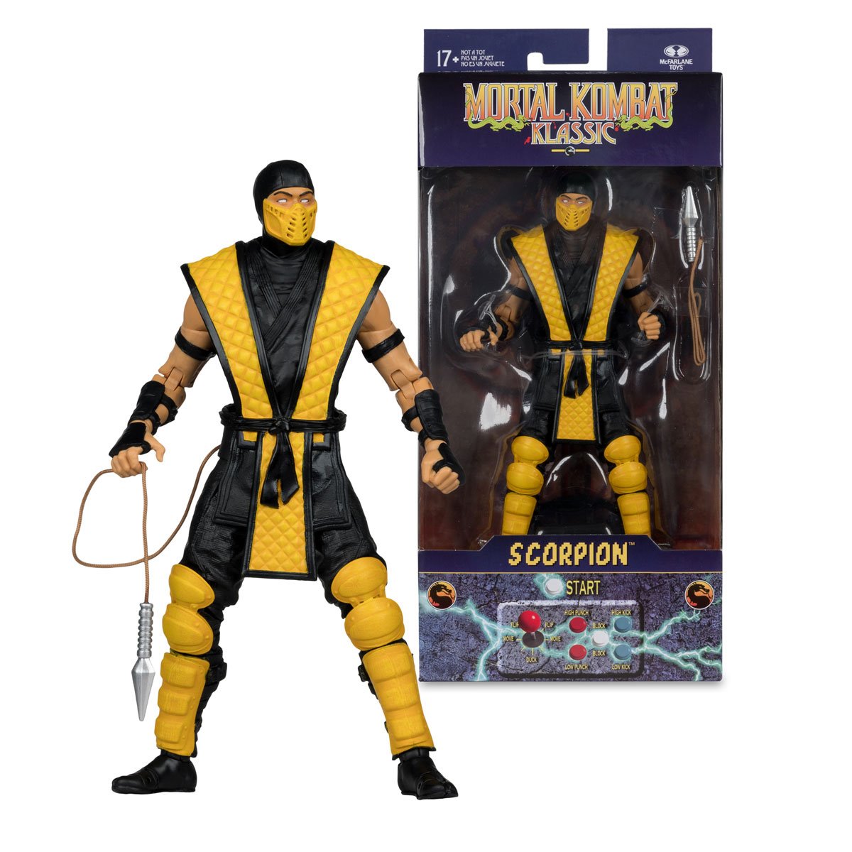 Mortal Kombat Klassic Scorpion 7-Inch Action Figure