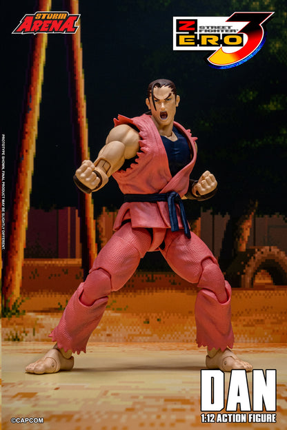 Street Fighter Alpha 3 Storm Arena Dan 1/12 Scale Action Figure