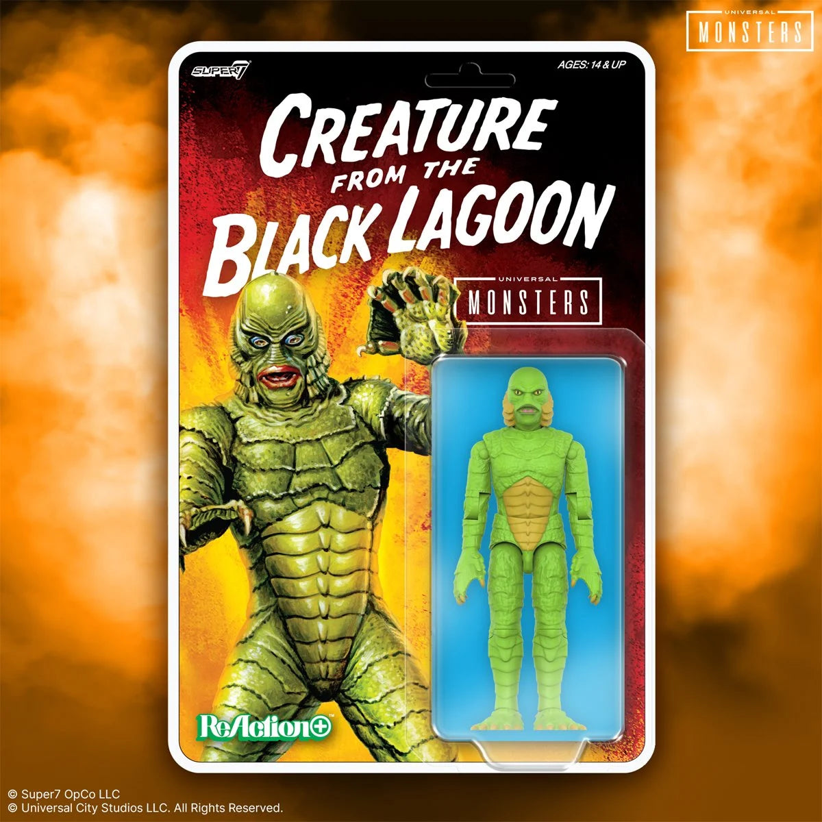 Universal Monsters Creature from the Black Lagoon 3 3/4-inch ReAction+ Figure