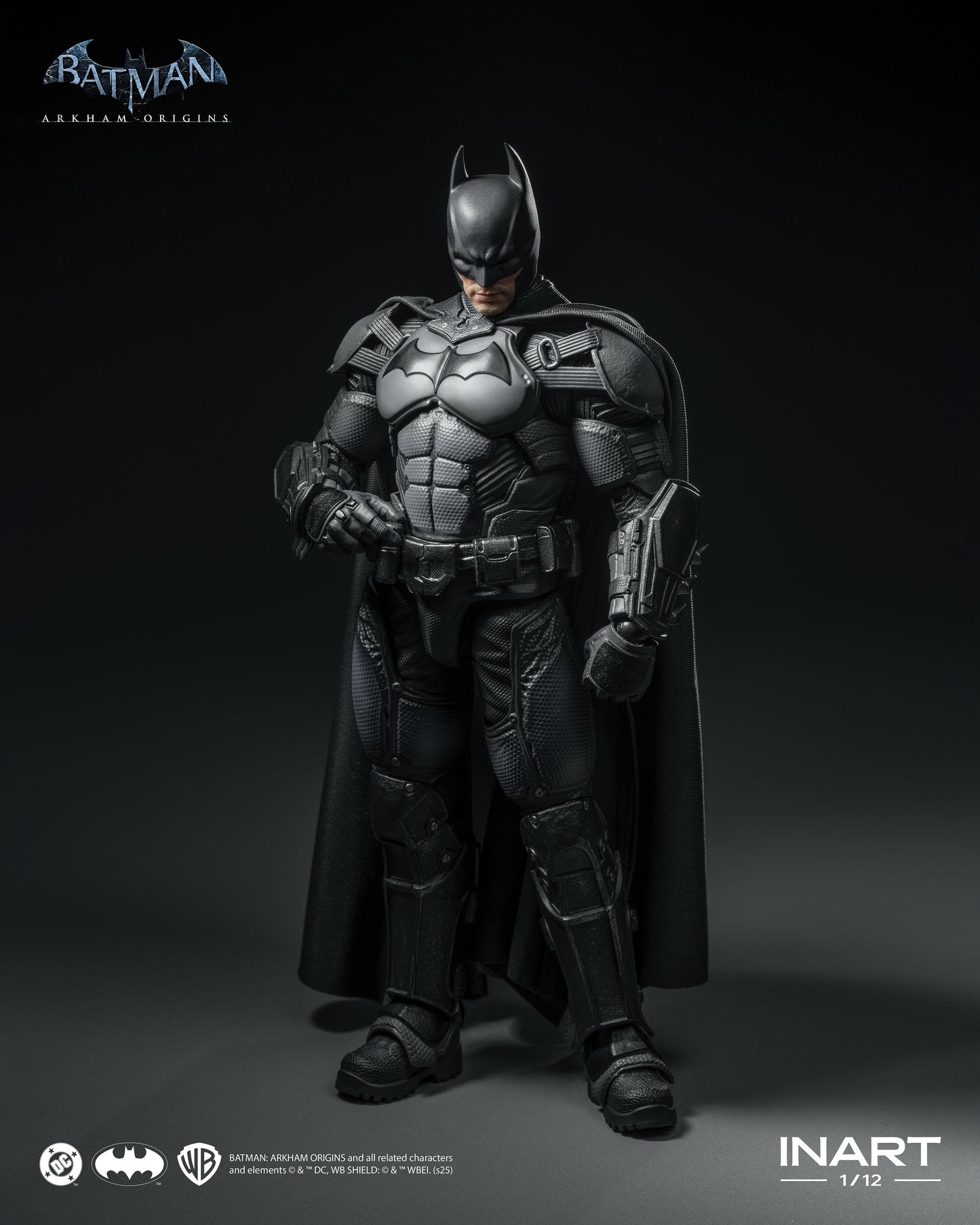 INART Arkham Origins Batman 1/12 Action Figure