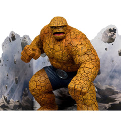 Marvel Wave 4 The Thing Fantastic Four #642 1:10 Scale Posed Figure with Scene