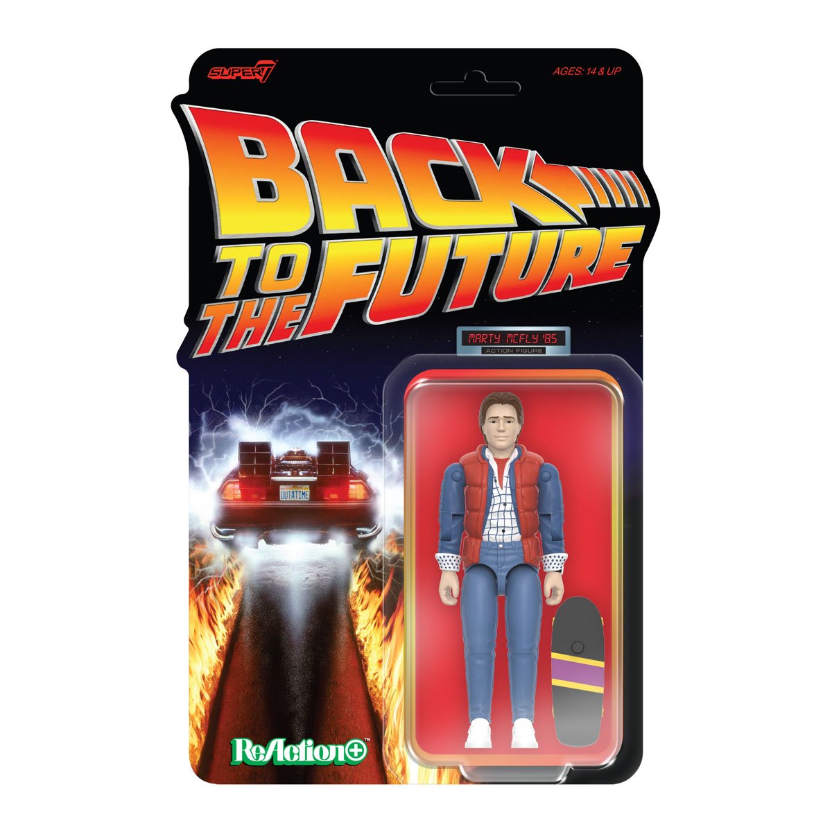 Back To The Future Marty McFly '85 3 3/4-Inch ReAction+ Figure
