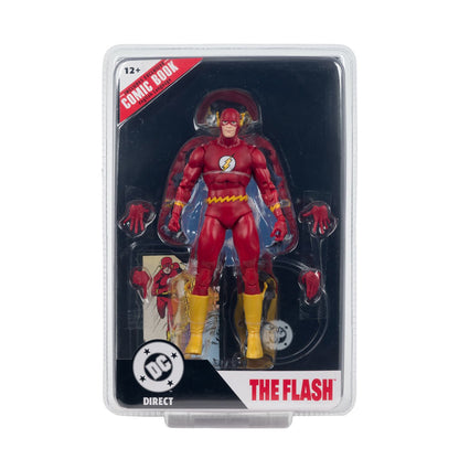 DC Direct Page Punchers Wave 11 The Flash Barry Allen The Flash #123 7-Inch Scale Action Figure with Comic