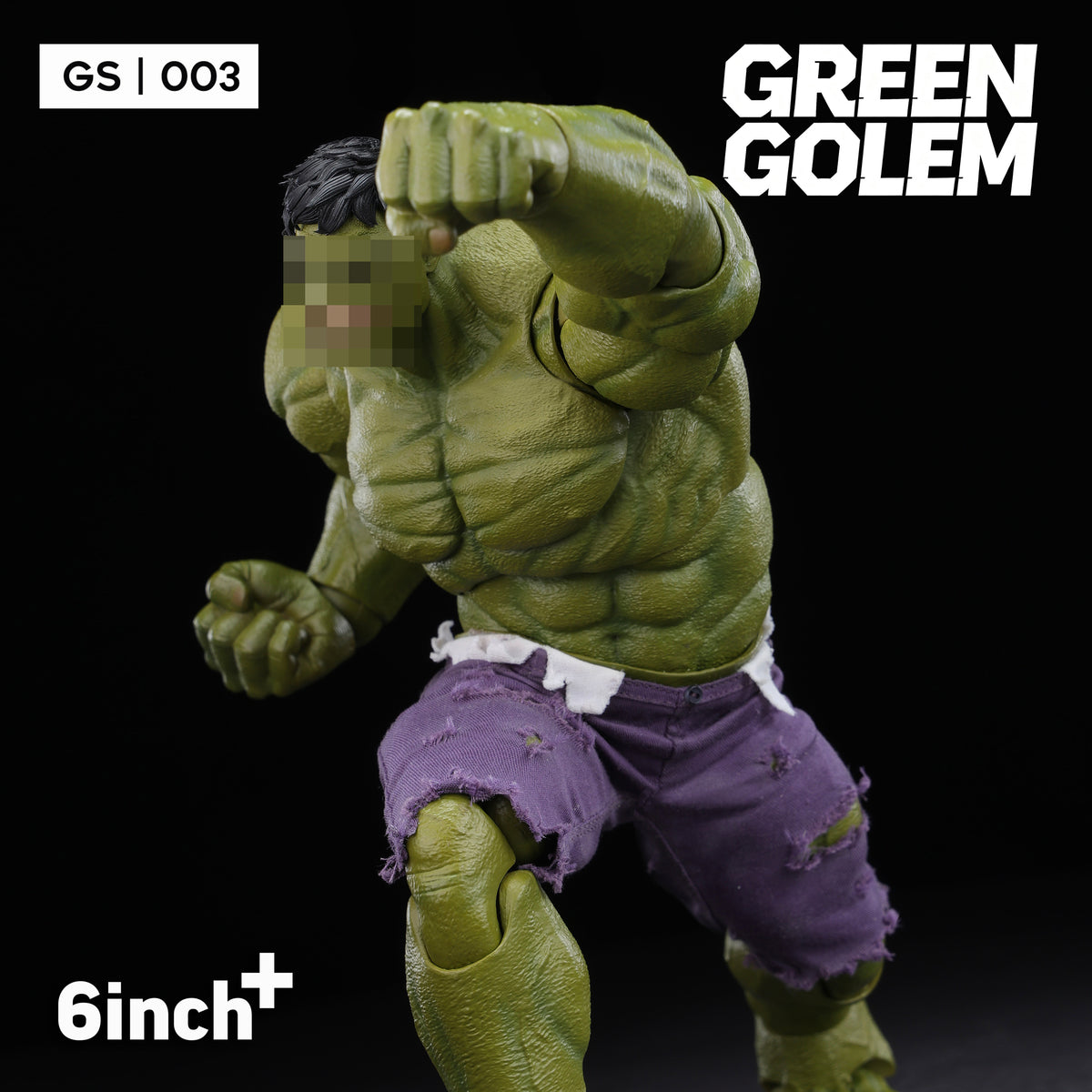6Inch+ Green Golem GS003 1/12 Action Figure