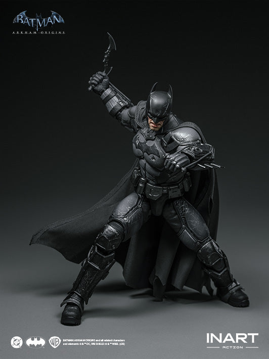 INART Arkham Origins Batman (Battle Damaged Version) 1/12 Action Figure
