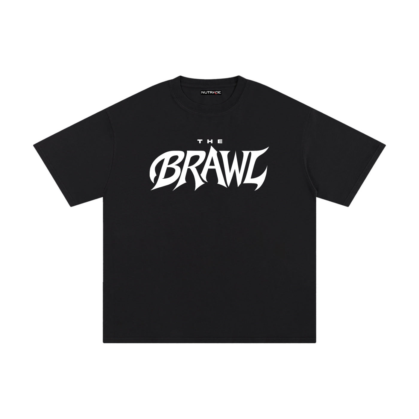 The Brawl - Unisex Loose Fit Pure Cotton T-Shirt Black