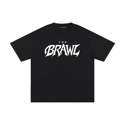 The Brawl - Unisex Loose Fit Pure Cotton T-Shirt Black