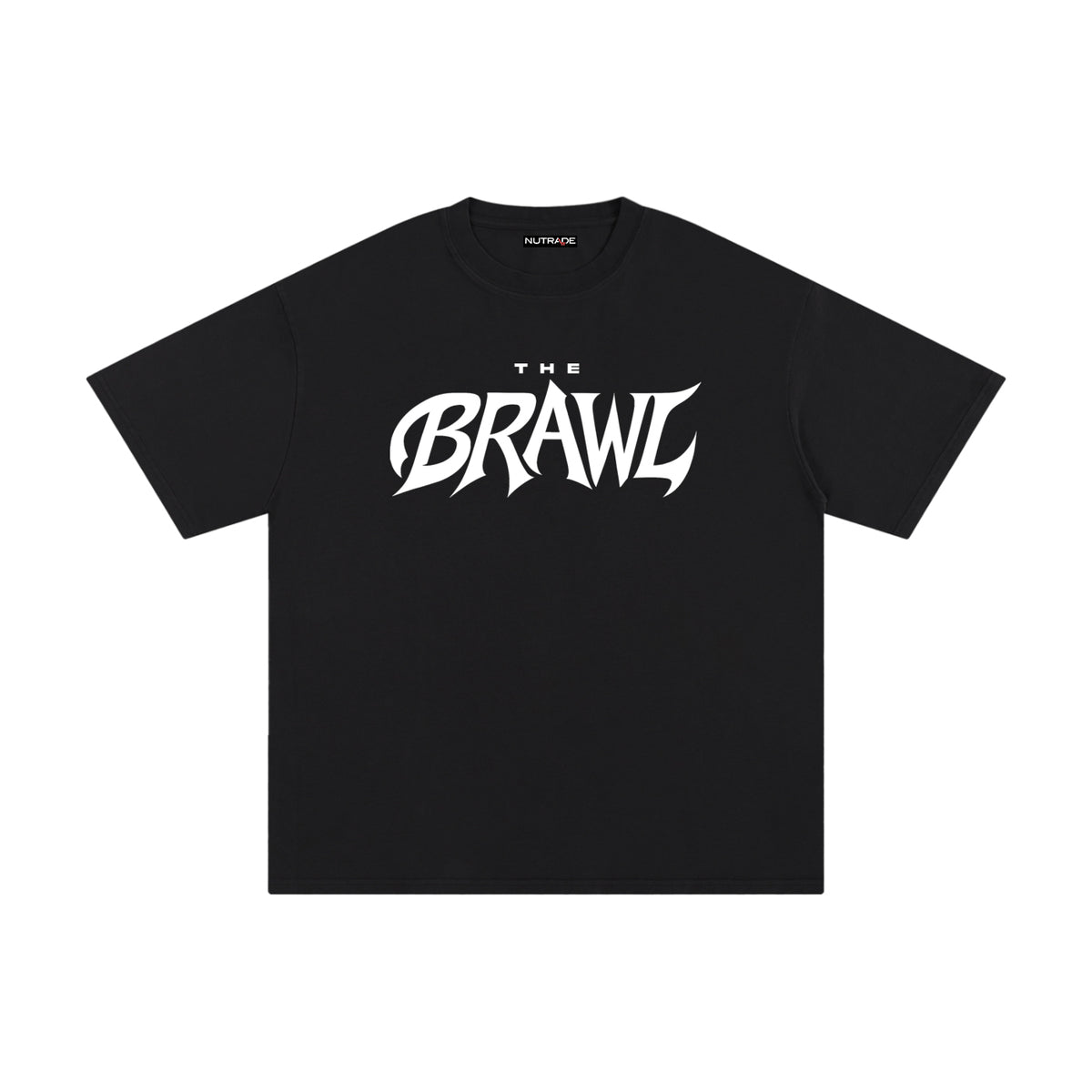 The Brawl - Unisex Loose Fit Pure Cotton T-Shirt Black