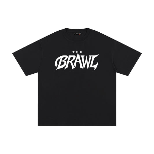 The Brawl - Unisex Loose Fit Pure Cotton T-Shirt Black