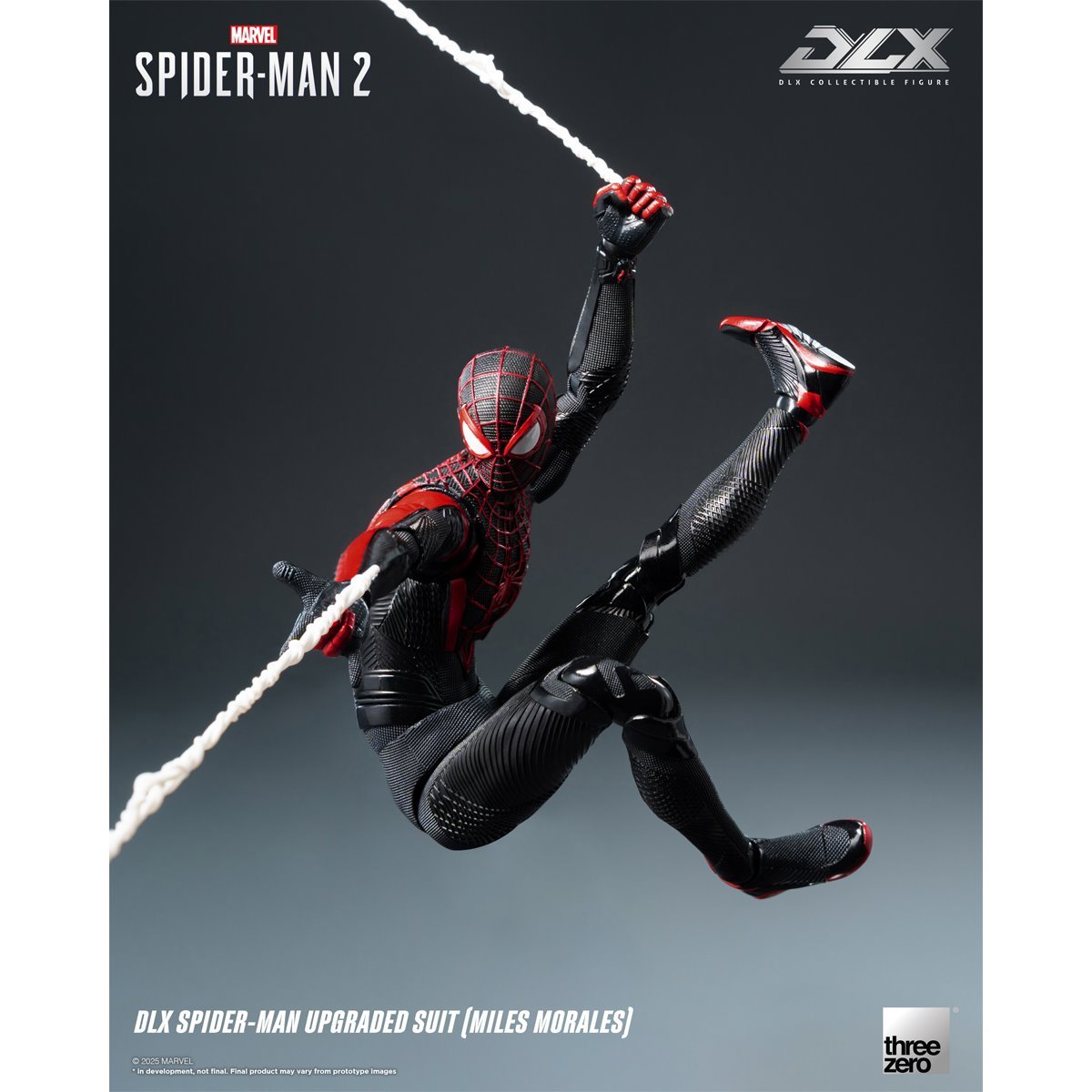 Marvel's Spider-Man 2: Spider-Man Upgraded Suit Miles Morales DLX Action Figure