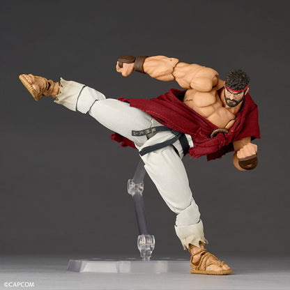Street Fighter 6 Ryu Revoltech Amazing Yamaguchi Action Figure
